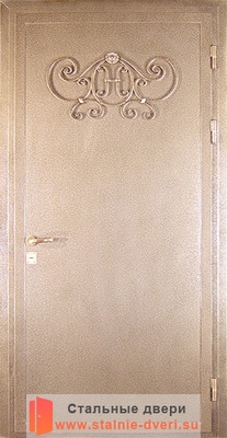 Дверь с коваными элементами KE-015